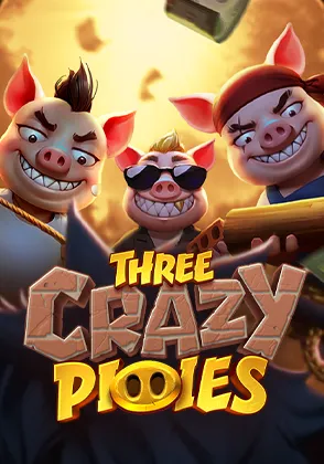 three crazy piggies by สล็อต yakuza